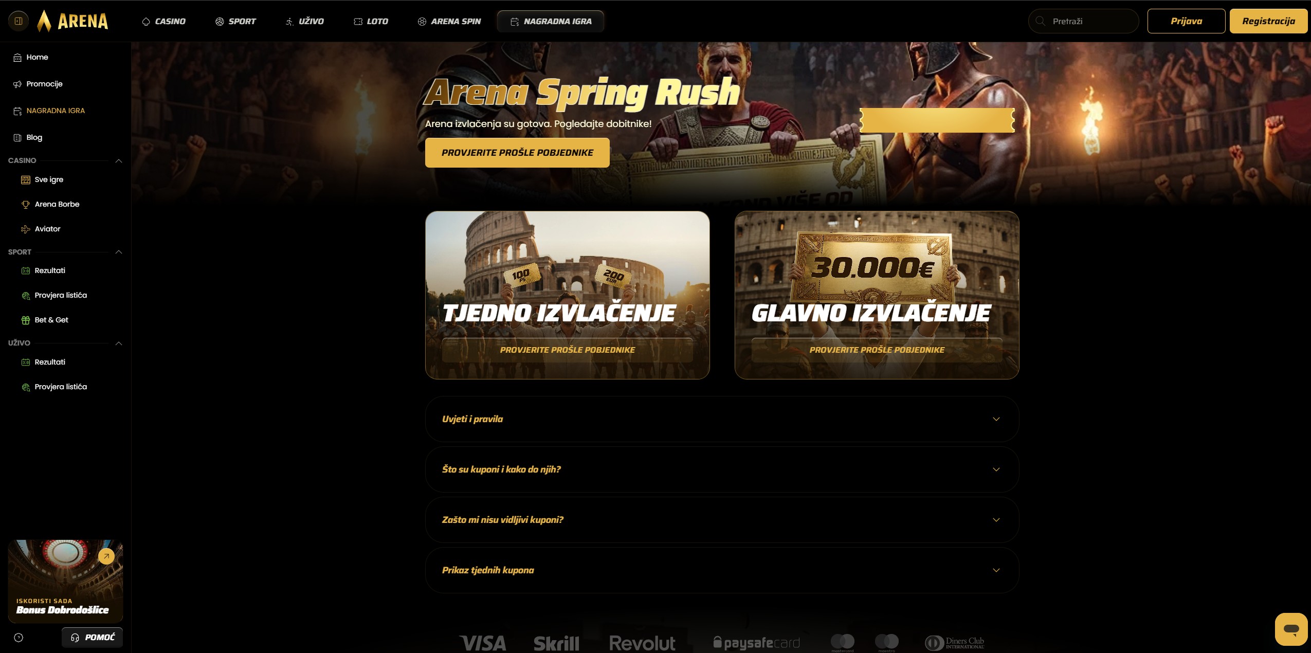 Arena Casino screenshot 4