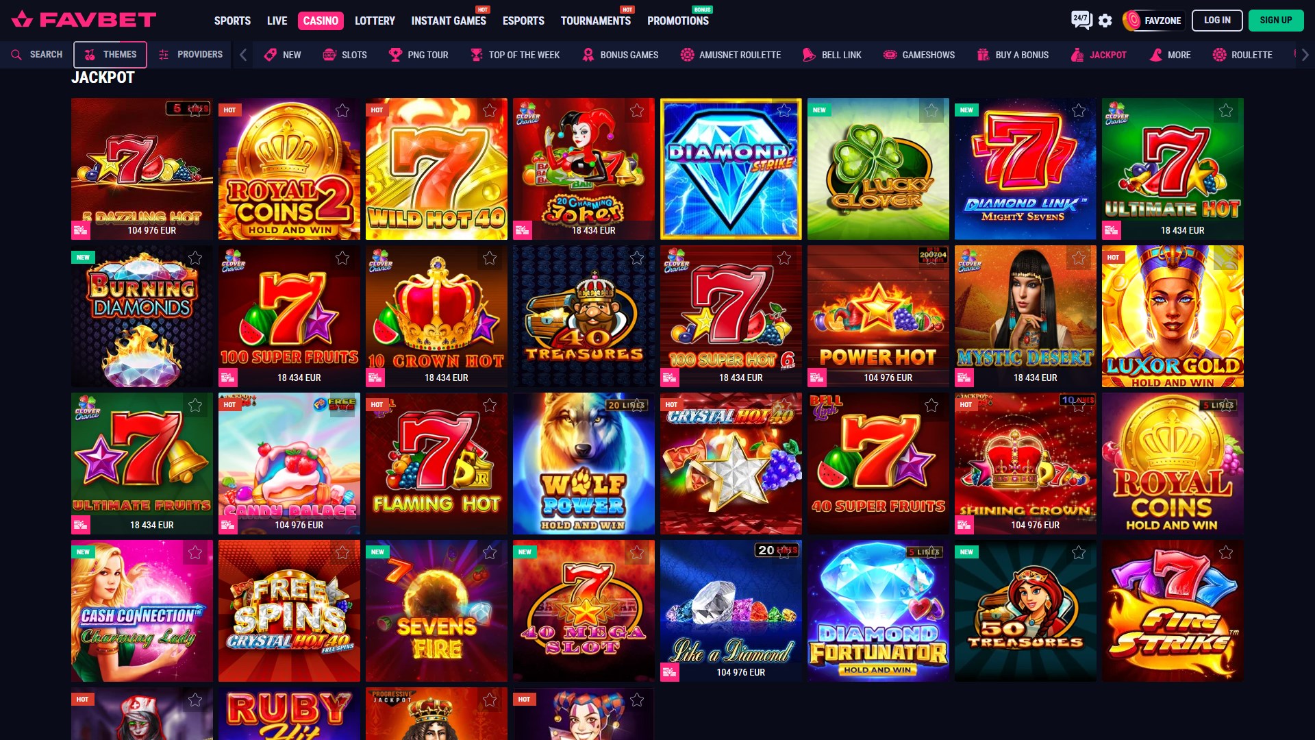 Favbet Casino screenshot 5