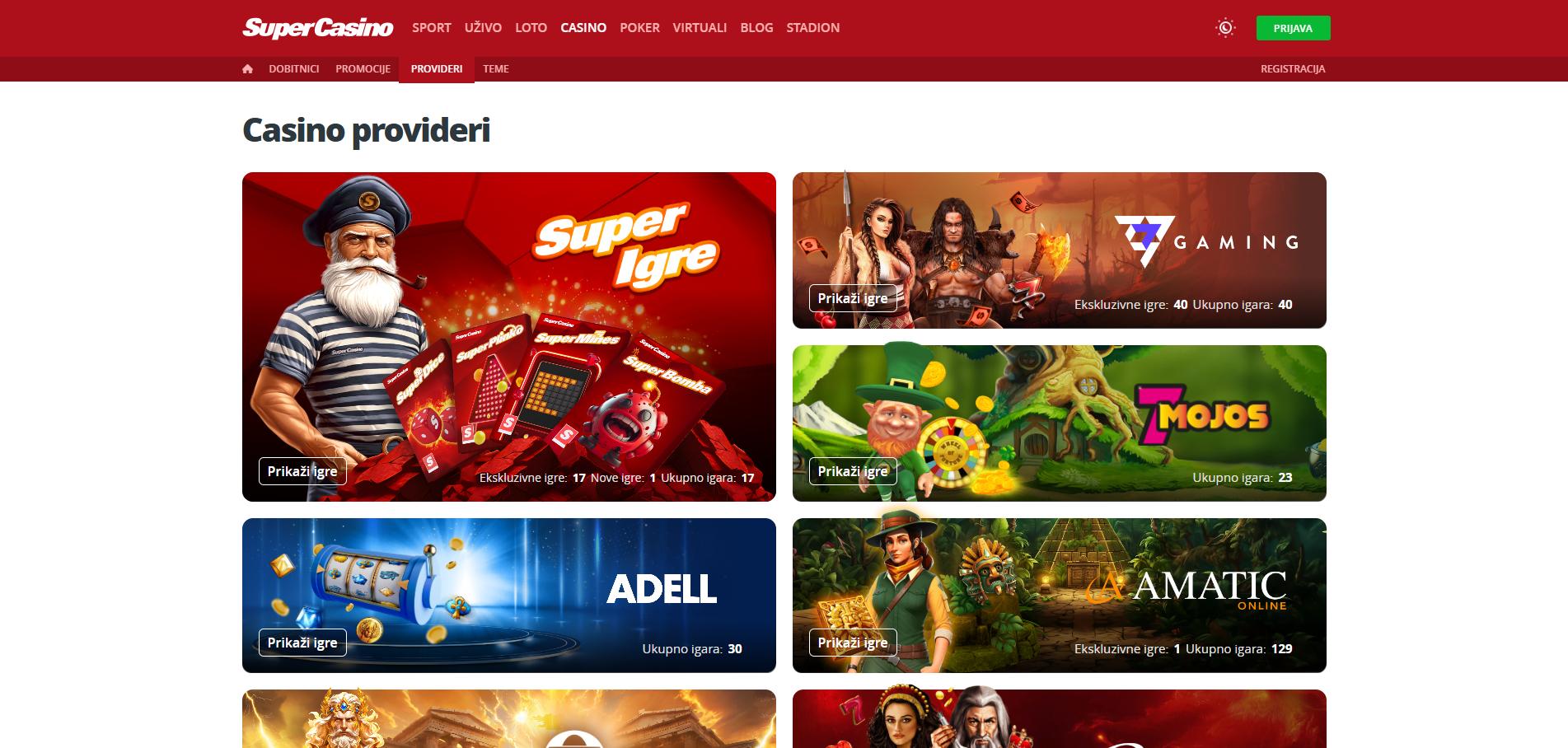 SuperSport Casino screenshot 3