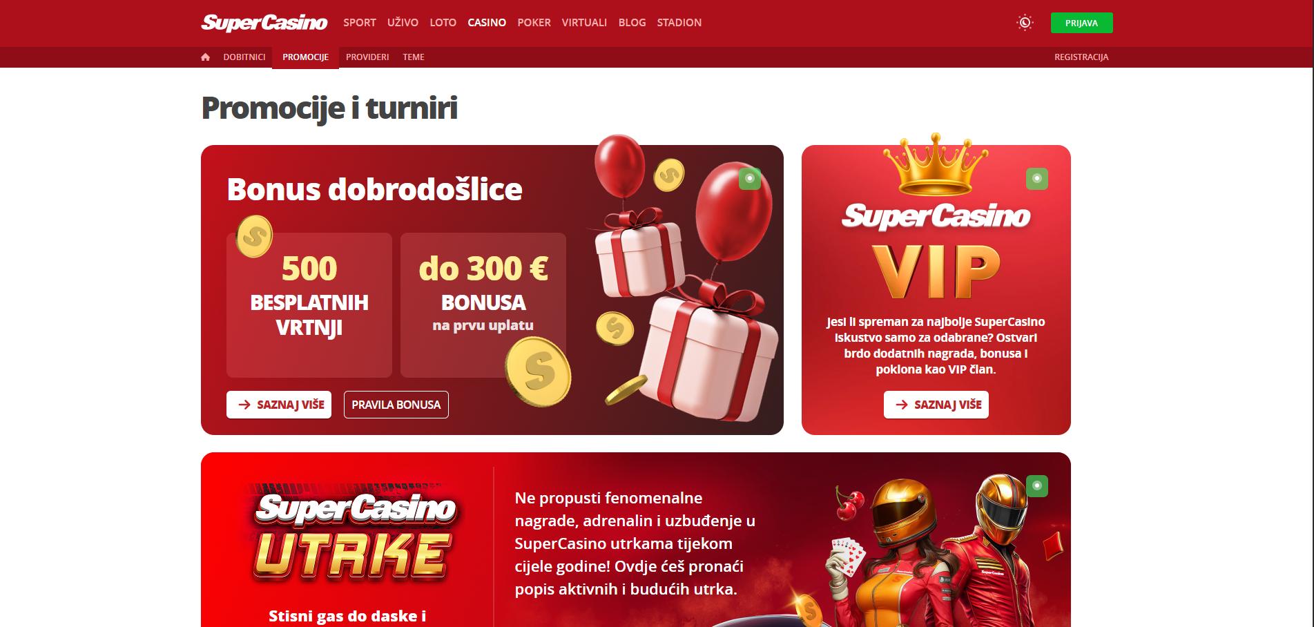 SuperSport Casino screenshot 4