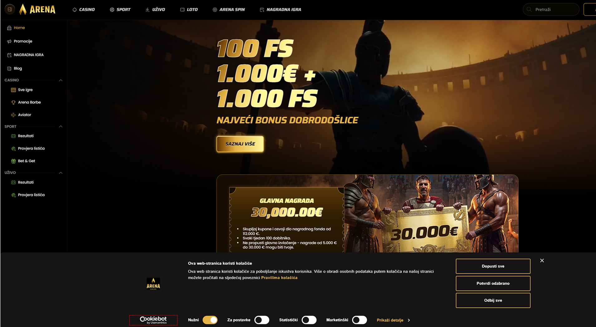 9. Arena Casino