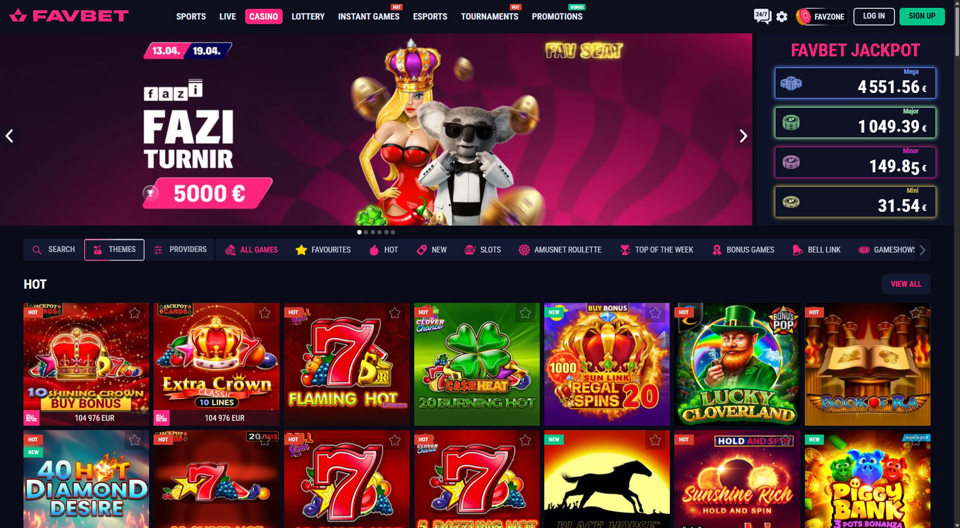 5. Favbet Casino
